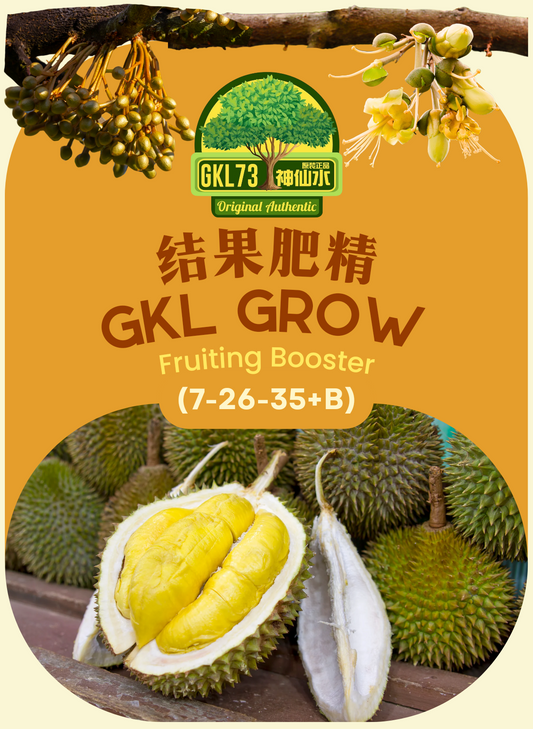 GKL GROW (7-26-35+B) 结果肥精 Fruiting Booster